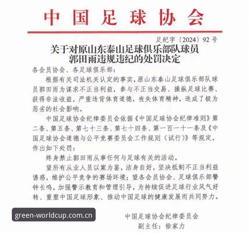 中国足协公布第三批禁足名单最新动态：17人终身禁赛，行业整顿持续深化